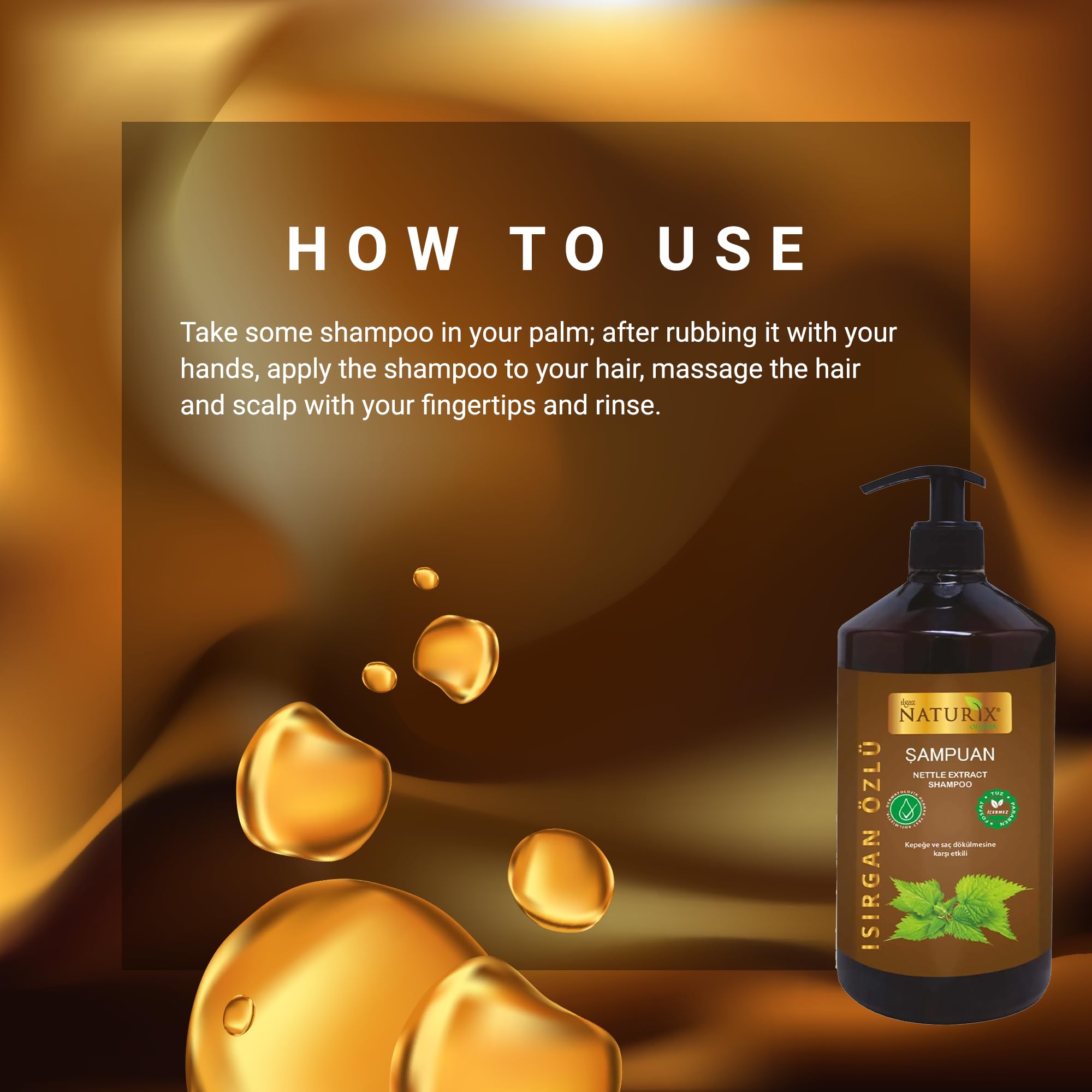 LIMOPA Nettle Extract Hair Shampoo | Organic Hair Care Shampoo | Prevents Hair Loss Promotes Growth and Nourishment Soap